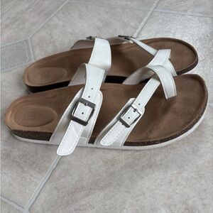Women's White Sandals